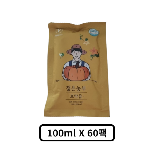 푸릇담 젊은농부 호박즙 30p, 3L, 2개