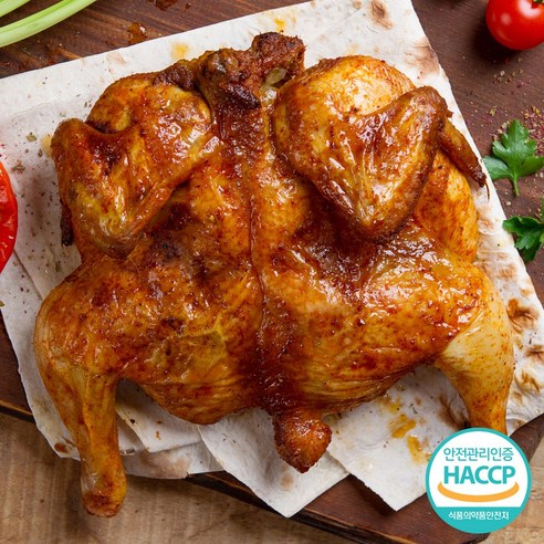 충청식품 오븐에직접구운 오븐구이통닭550g 바베큐치킨( 냉장 ) 에어프라이어치킨, 1개, 550g