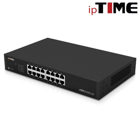 IPTIME SG16SE-MINI 16포트 기가 스위칭허브 소호형