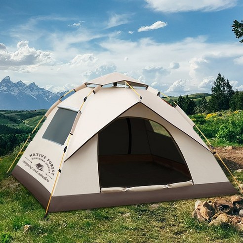편안하고 안전한 야외 모험을 위한 내구성 있는 방수 텐트