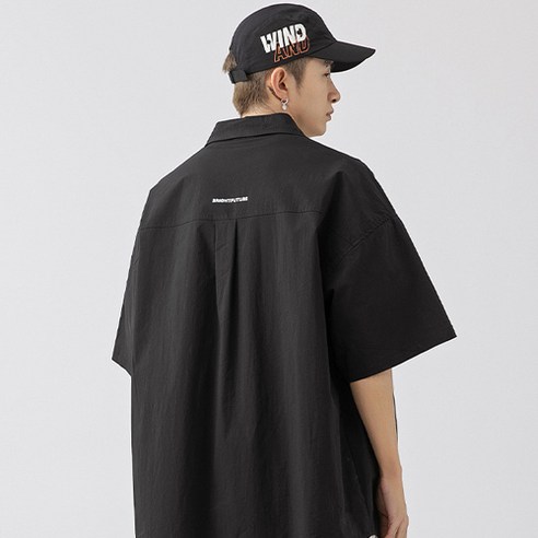 편안하고 세련된 유루 반팔 셔츠