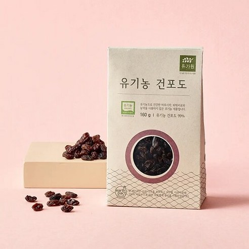 유가원 유기농 건포도 160g, 1개