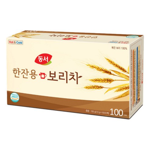 동서 한잔용 보리차 100개입, 1.5g, 1개