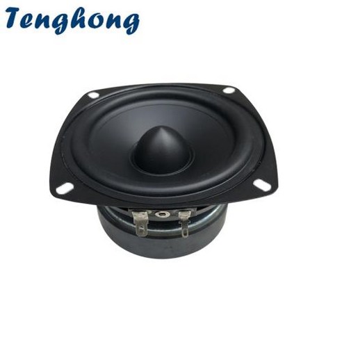 Tenghong-4 인치 미드 우퍼 스피커 6Ohm 30W 총알 대형 자석 베이스 책장 상자 블루투스 105MM 1 반려견 4인치미드레인지 Best Top5