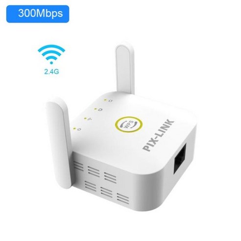 와이파이 라우터 모뎀 5G 2.4 Ghz 리피터 무선 익스텐더1200Mbps 앰프 300Mbps 장거리 신호 부스터 호환, EU plug, 01 300M 2.4G White