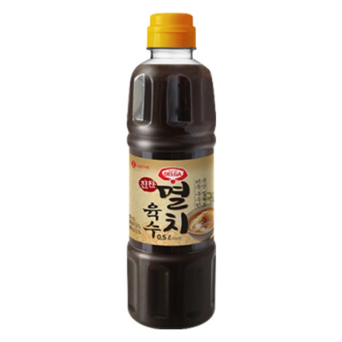 [최신 유통기한] 롯데 델가 진한 멸치 육수