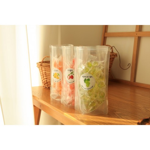젤리 망고 샤인머스캣 리치 수입 500g, 1세트