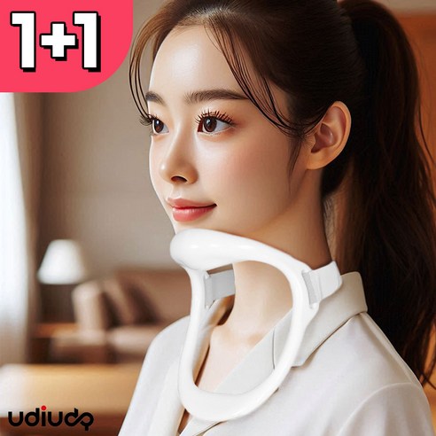 우디우디 경추 목 지지대 넥서포터 보호대, 2개