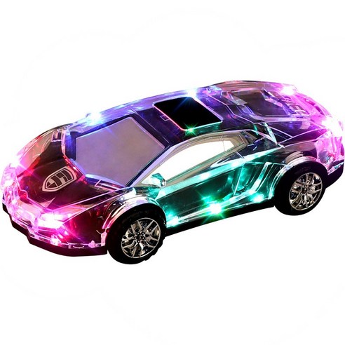 티아오 자동차 모형식 컬러 LED 소형 블루투스 스피커