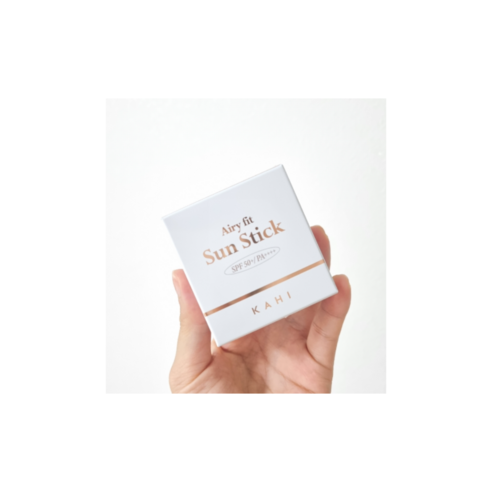 [본사정품] 가히 에어리핏 선스틱 14g(SPF50+) 백탁없고 끈적임없는선스틱 솜털밀착 보송한선스틱 워터부스팅 유기자차 보송 미백 주름개선, 14g, 3개