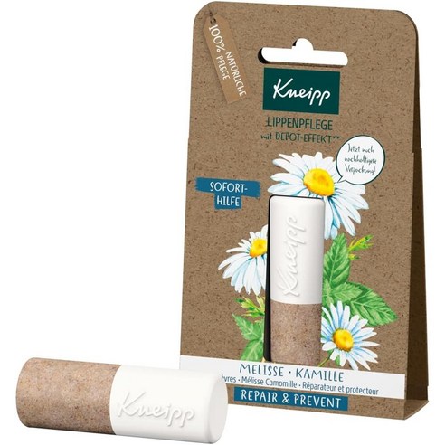 Kneipp 크나이프 립 케어 리페어 케어 화이트 4.7g x4개, 1개