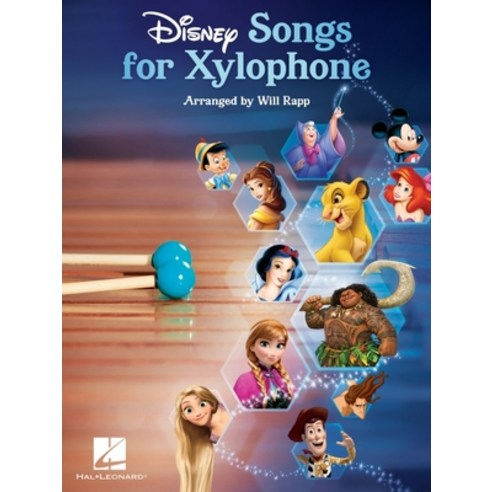 Disney Songs for Xylophone Paperback, Hal Leonard Publishing Corp..., English, 9781540082169