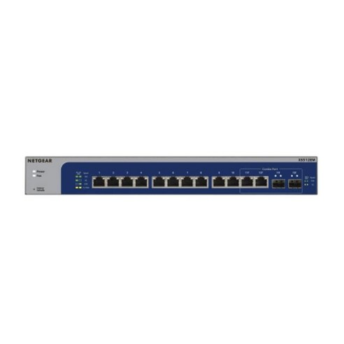 넷기어 XS512EM 멀티기가스위칭허브10G UTP 12포트 or 2SFP+랙마운트가능, 단일상품, 1개