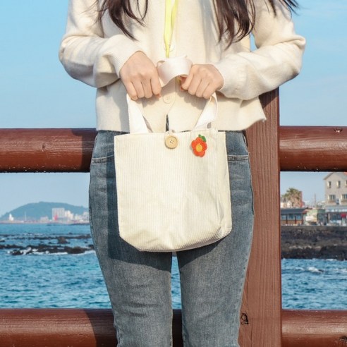 그린스터프 무심한듯 박시한 쇼퍼백 53 소프트 골지 스몰스터프산책가방 Best Top5 17 라이프스타일플랜 제주 동백꽃 코듀로이 골덴 가방 데일리 여성 미니 토트백 에코백 여성토트백
