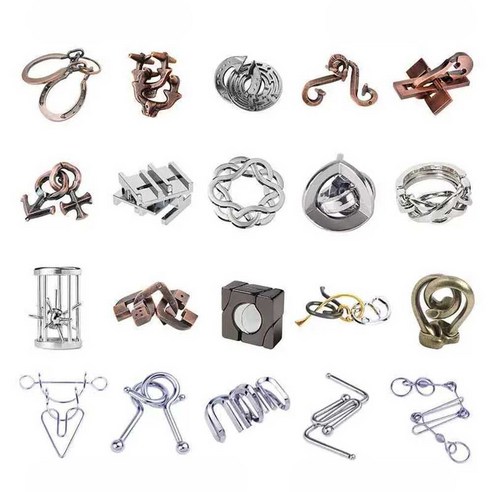 지혜의 고리 캐스트 퍼즐 – 감옥 탈출 미션, 골든 체인 잠금 해제 게임