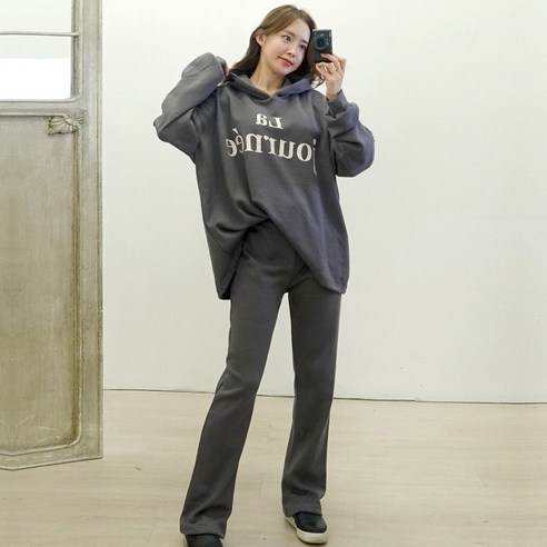이힝 요르니 기모 긴팔 후드티 상하의 트레이닝세트