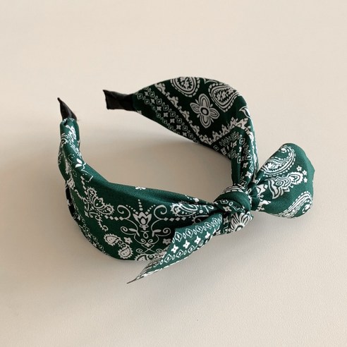 답답한 스타일링, 이젠 안녕! 블루씨티 헤어 터번으로 산뜻하게 변신하세요 페이즐리머리띠