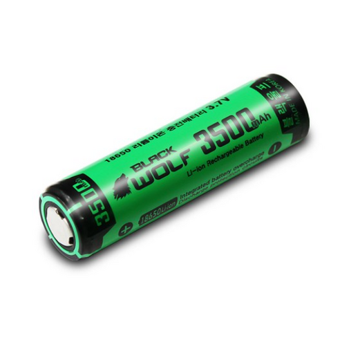 블랙울프 18650 B3 LG셀 충전 배터리 3500mAh, 1개입, 1개