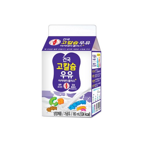 | 건국우유 가정배달 건국 고칼슘 우유 아카데미 플러스 180ml (주5회/2주) 건국우유 가정배달 건국 고칼슘 우유 아카데미 플러스 180ml... 