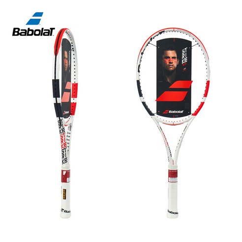 바볼랏 퓨어스트라이크 100 300g G2 테니스라켓, 46(여자적정), 폴리