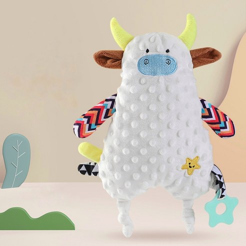 애착 수면 동물 인형, 소, 1개