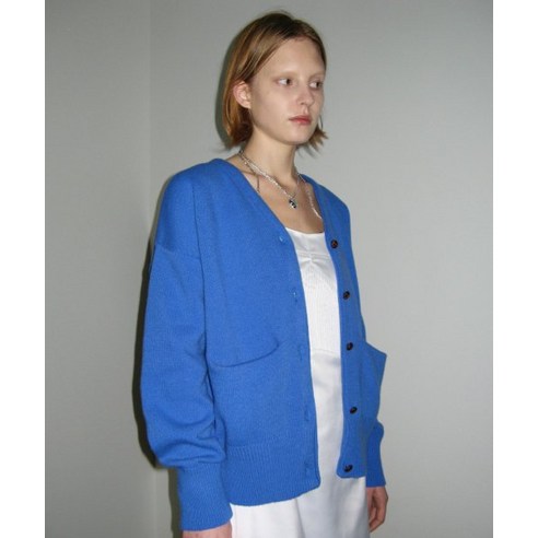 시눈 울 CLASSIC CARDIGAN BLUE