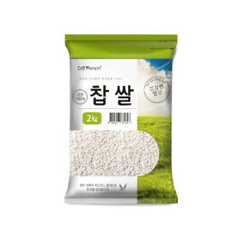 대구농산 건강한밥상 찹쌀, 2kg, 1개