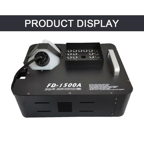 LED 안개 기계 수직 연기 RGB 무대 전문 효과 110V 220V 옵션 1500W 24 × 9W, 01 220V_04 영국 플러그