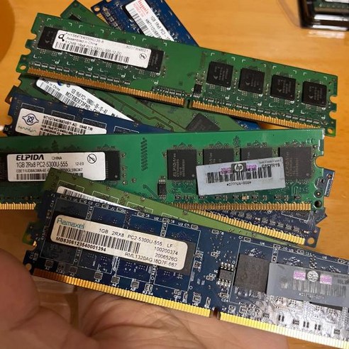 혼합 브랜드 1600 데스크탑 메모리 DDR2 533MHz 667MHz 800MHz 1GB 4GB, 한개옵션1, 09 4GB 1333
