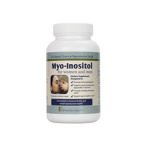 페어헤븐헬씨 미오 이노시톨 2000mg 120캡슐 Fairhaven Health Myo-Inositol 120 Capsules, 1개, 120정