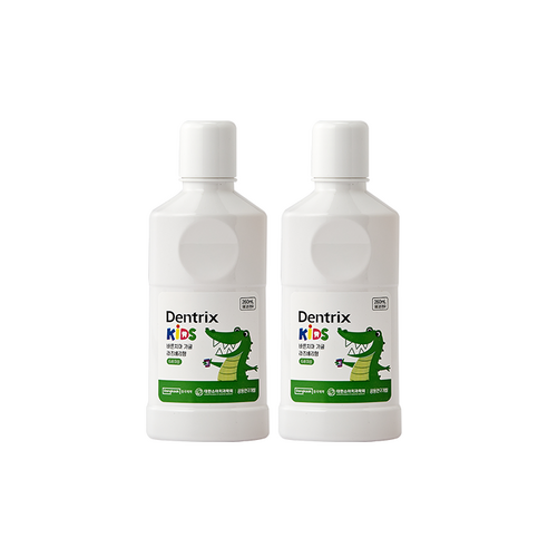 덴트릭스 키즈 동국제약 바른치아 어린이 가글, 260ml, 2개