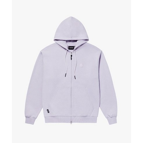 골스튜디오 GOALSTUDIO ESSENTIAL APPLIQUE FULL ZIP-UP 후드 티셔츠-LAVENDER G3SHD101LVN 110135