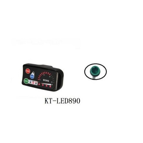 전기 오토바이 범용 용품 자전거 키트용 KT Ebike LCD LED 디스플레이 Kuteng 24V 36V 48V 60V 72V LCD3 LCD8h 890 LCD7, LED890 36V 48V WS, 17) LED890 36V 48V WS