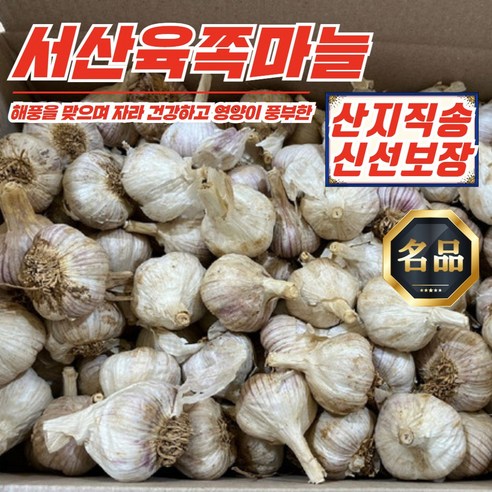 서산 황토밭 육쪽마늘 소 1kg (3cm 이하), 1개