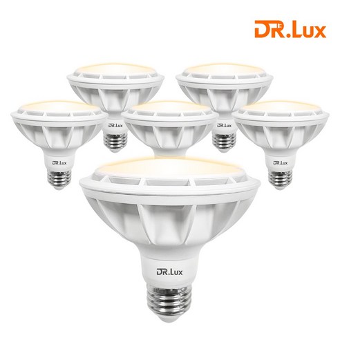 닥터룩스 LED PAR30 15W 확산형, 6개, 주백색