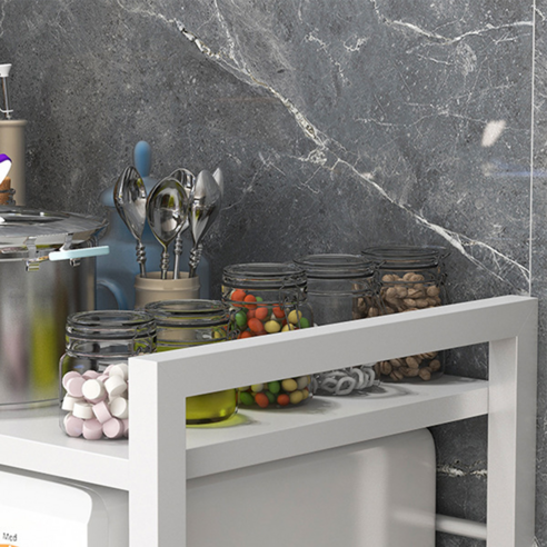 전자레인지 선반으로 부엌 공간을 극대화하고 조리 경험 향상