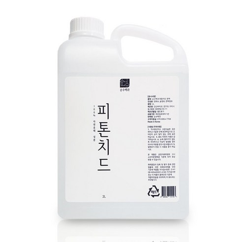 순수백과 피톤치드 대용량 리필, 2000ml, 1개