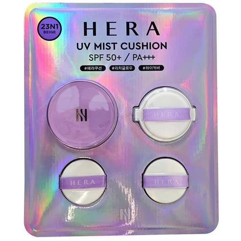 헤라 UV 미스트 쿠션 파운데이션, 완벽한 선택의 이유 헤라미스트쿠션23호