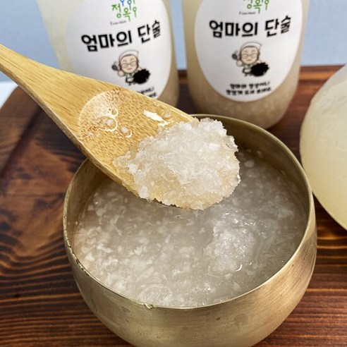 정옥 하동 전통방식 그대로 수제 엄마의 식혜 500ml 전통음료 HACCP인증시설제조, 3개