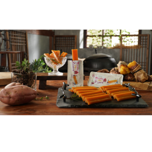 봄날의 달콤한 유혹, 60kcal 군고구마바