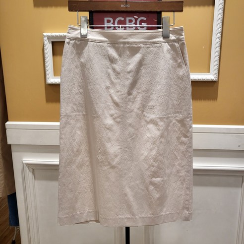 BCBG 비씨비지 여름신상품22 오트 린넨 스커트