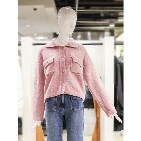 지컷 NEW 이지 부클 카라 가디건 7213150102