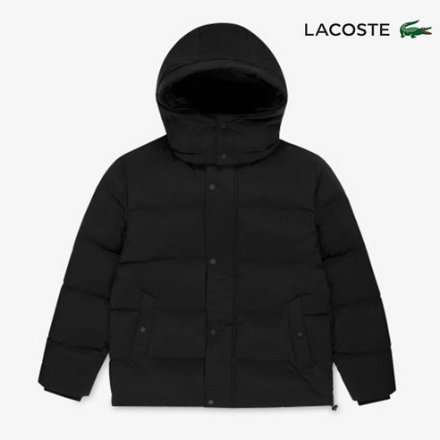 라코스테 남성 스트레치 다운 푸퍼 BH692E-51N은 블랙계열의 색상과 다운 소재로 보온성과 스타일을 모두 갖춘 제품입니다.