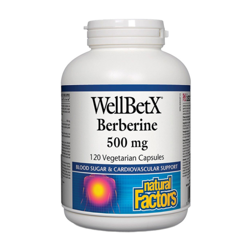 내추럴팩터스 WellBetX 베르베린 500mg 60캡슐 2개 베리베린 berberin, 60정
