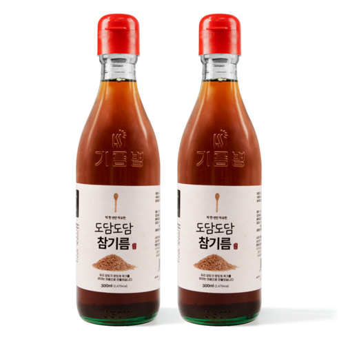 도담도담 참기름 300ml 2개