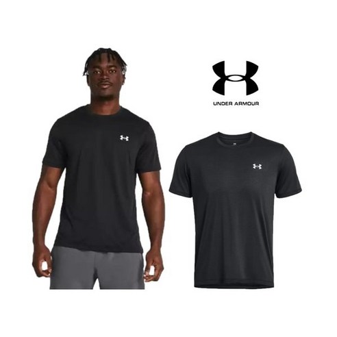 국내매장 언더아머 UNDERARMOUR 언더아머 1382582-001 남성 UA 론치 반팔