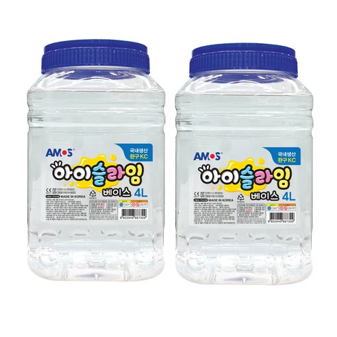 아모스 대용량 물풀, 4L, 2개 - 물풀 | 쿠팡