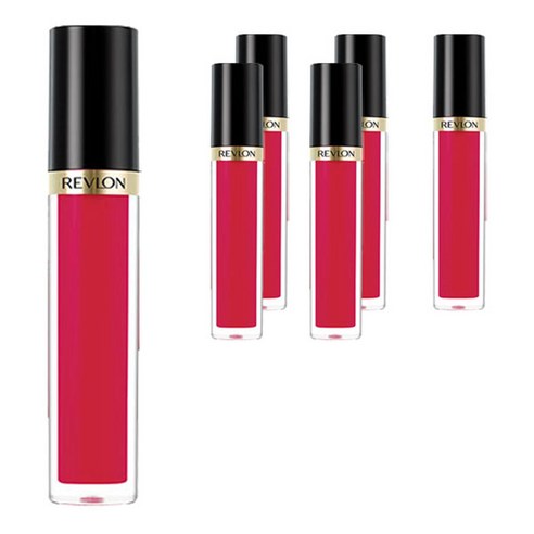 레브론 수퍼 러스트러스 립 글로스 3.8ml, 240 Petal Apple, 6개
