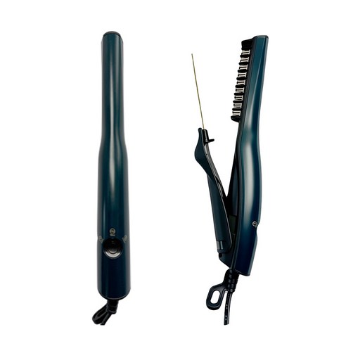 Keka 남성용 볼륨 고데기 3단계 온도 조절 휴대용 고데기