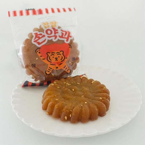 찹쌀 약과 손약과 50g 어르신 학생 간식 1개 탕비실 판촉 사무실